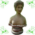 Wooden Bust Sculpture Of Lady YL-Q007